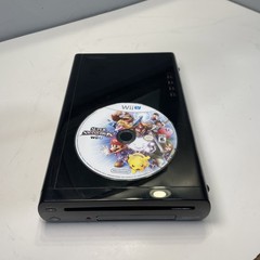 Nintendo Wii U 32GB WUP-101 (02) Black Console Only Tested Turns On Super Smash