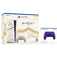 Sony PlayStation 5 Ghost of Yotei Disc + Extra Controller – Galactic Purple