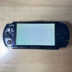 SONY PSP-3000 Black Console Charger Battery Memory PlayStation portable Japan