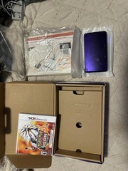 Nintendo 3ds Midnight Purple Excellent Condition USA Complete In Box CIB USA