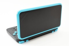 New Nintendo 2DS XL LL Console Turquoise Black w/Box Manual Adapter Tested Japan