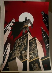 Batman The Adventures Continue #1 Mondo Poster Art Print Comic Dave Johnson Foil