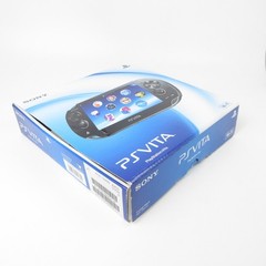 【Very Good】Sony PS Vita PCH-1000 Crystal Black Wi-Fi Model Console #DEN0322/07