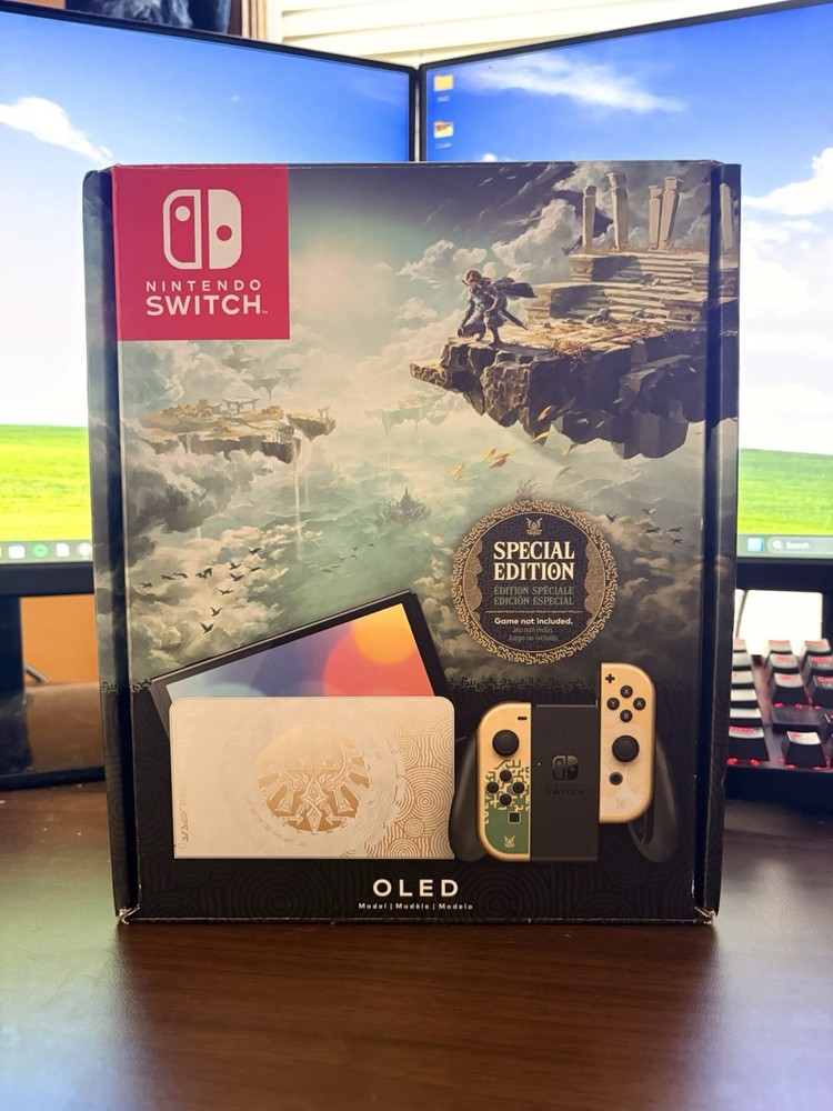 Nintendo Switch OLED Zelda Tears of the Kingdom Edition