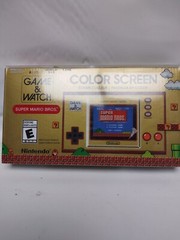 Nintendo Game & Watch Super Mario Bros Color Screen Handheld Console New