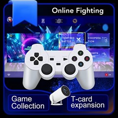 Essential Durable Compact 2x Wireless Game Controllers 2.4G Receiver 64G TF Card