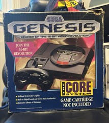 Sega Genesis 16-Bit Video Game Console 1601, Tested Working
