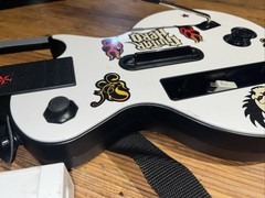 Nintendo Wii GameCube Compatible w/ Guitar & Games