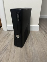 Xbox 360 Slim Black Console 320GB Tested Working