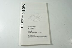 Nintendo DS Original NTR-001 Instruction Booklet (No Console) FREE 2-3 Day Ship!
