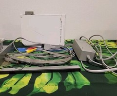 Nintendo Wii Console With Cables And Gamecube Memory Cards (Holiday Deal)