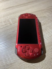 1439 Sony PlayStation PSP 3000 Radiant Red Very Good TESTED