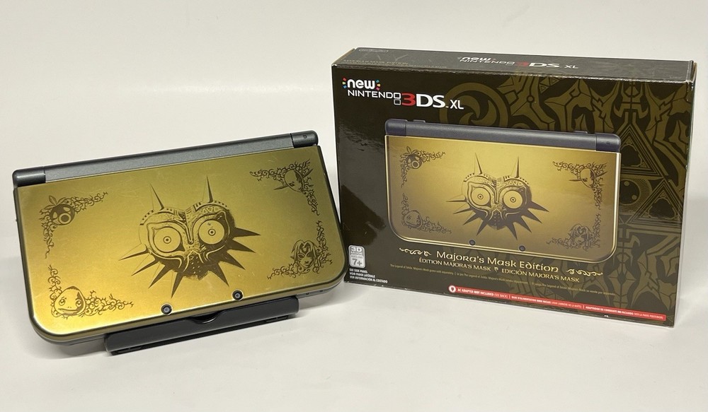 Nintendo 3DS XL, Duel IPS, Legend of Zelda Majora’s Mask Limited Edition, Boxed