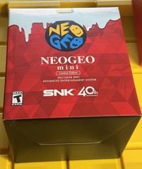 SNK NEOGEO Mini Arcade With Two NEOGEO mini PAD Controllers