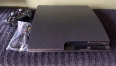 New Sony PlayStation 3 Slim 160GB Charcoal Black Blu-Ray Wi-Fi 1080p Console