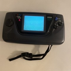 SEGA Game Gear 2110 Black Handheld Console on good condition