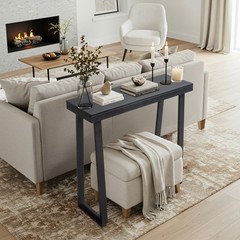Console Table Entryway for Hallway Behind Couch Sofa for Living Room Foyer