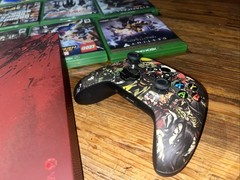 Microsoft Xbox One S Gears of War 4 Limited Ed 2TB w/ 20+ Games Custom Control