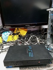 Sony PS2 Fat Playstation 2 Console Only SCPH-35001 For Parts or Repair AS IS