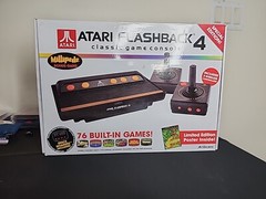 Atari Flashback 4 Classic Game Console Special Edition 76 Games Wireless Ctrl’s