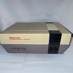 Nintendo Entertainment System NES-001 Console Gray/Beige RF Composite RCA