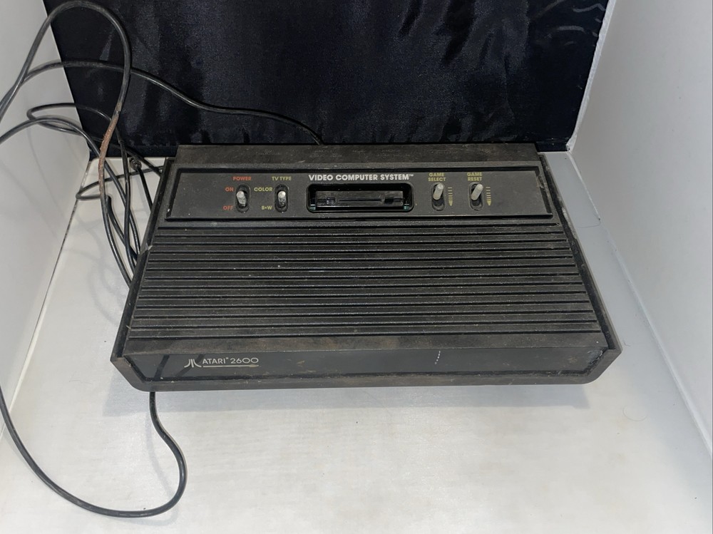 Atari VCS 2600 – Console Only – Black Darth Vader 4 Switch CX-2600-A