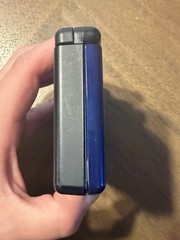 Nintendo DS Lite Handheld System USG-001 Blue/Black W/Charger – For Parts *READ*