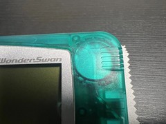 Bandai WonderSwan Clear Green Handheld Working US Seller