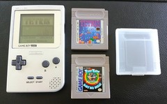 Nintendo Game Boy Pocket MGB-001 Silver Japan Version – Tested w/3 Games