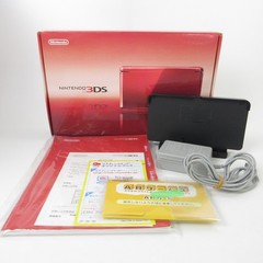 【Very Good】Nintendo 3DS Flair Red Console Japanese Edition #RET0527/02