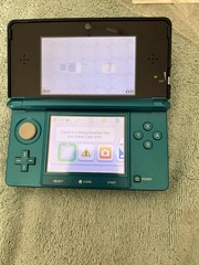 Nintendo 3DS Handheld System – Aqua Blue LK NU Box