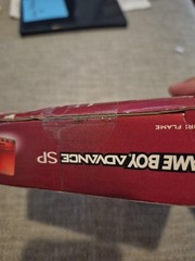 Nintendo GameBoy Advance SP Flame Red NEW & SEALED