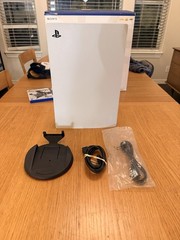 Sony PlayStation 5 Disc Edition 825GB Home Console – White – tested and works