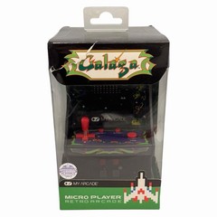 My Arcade Galaga Micro Player Retro Mini Arcade Game 4AA USB Powered Brand New
