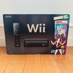 Nintendo Wii JUST DANCE 3 Console Bundle System Black Edition Sealed NEW IN BOX