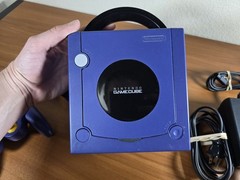 Nintendo GameCube Indigo Console Bundle OEM Controller Cords Tested Working