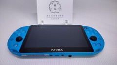 Sony PS Vita Aqua Blue PCH-2000 ZA23 Wi-Fi Console Handheld Gaming System