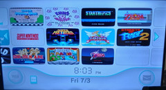 Nintendo Wii Black RVL-101 Console BUNDLE w/ WiiWare & VC Games (PLZ READ DESC!)