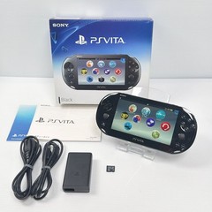 Sony PS-Vita PCH-2000 Black in box JP NEW!!