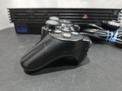 Sony PlayStation 2 PS2 Fat Console SCPH-39001 W/ Cords & Controller Tested Works