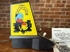Used 1981 COLECO MIDWAY No. 2390 PAC-MAN Instruction Booklet & Power Cord!