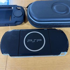 Sony PSP-3000 Piano Black Console Tested Working Boxed w/ 4 Games Japan