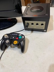 Nintendo GameCube Console DOL-001 (JPN) System – Cables + Controller *TESTED*