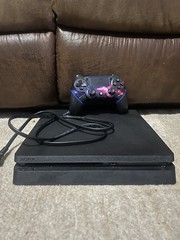 Sony PlayStation 4 Slim 1 TB Video Game Console aftermarket controller