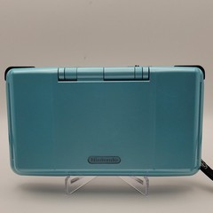 Nintendo DS Teal blue Black Handheld System Dual Screen Touch Screen