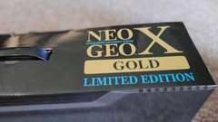 SNK NEO GEO NEOGEO X GOLD Limited Edition Console SYSTEM New Never Used AES