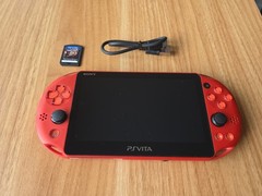 Sony PS Vita 2000 Slim PCH-2000 – Metallic Red – GREAT tested