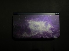 New Nintendo 3DS XL Galaxy Purple Console with Charger, SD Card & DUAL IPS