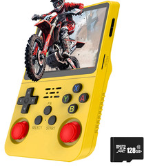 R36S Retro Handheld Game Console with 3.5″ IPS Screen and Linux System