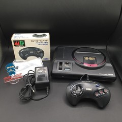 Sega Mega Drive Console HAA-2510 Controller Megadrive NTSC-J Japan Tested